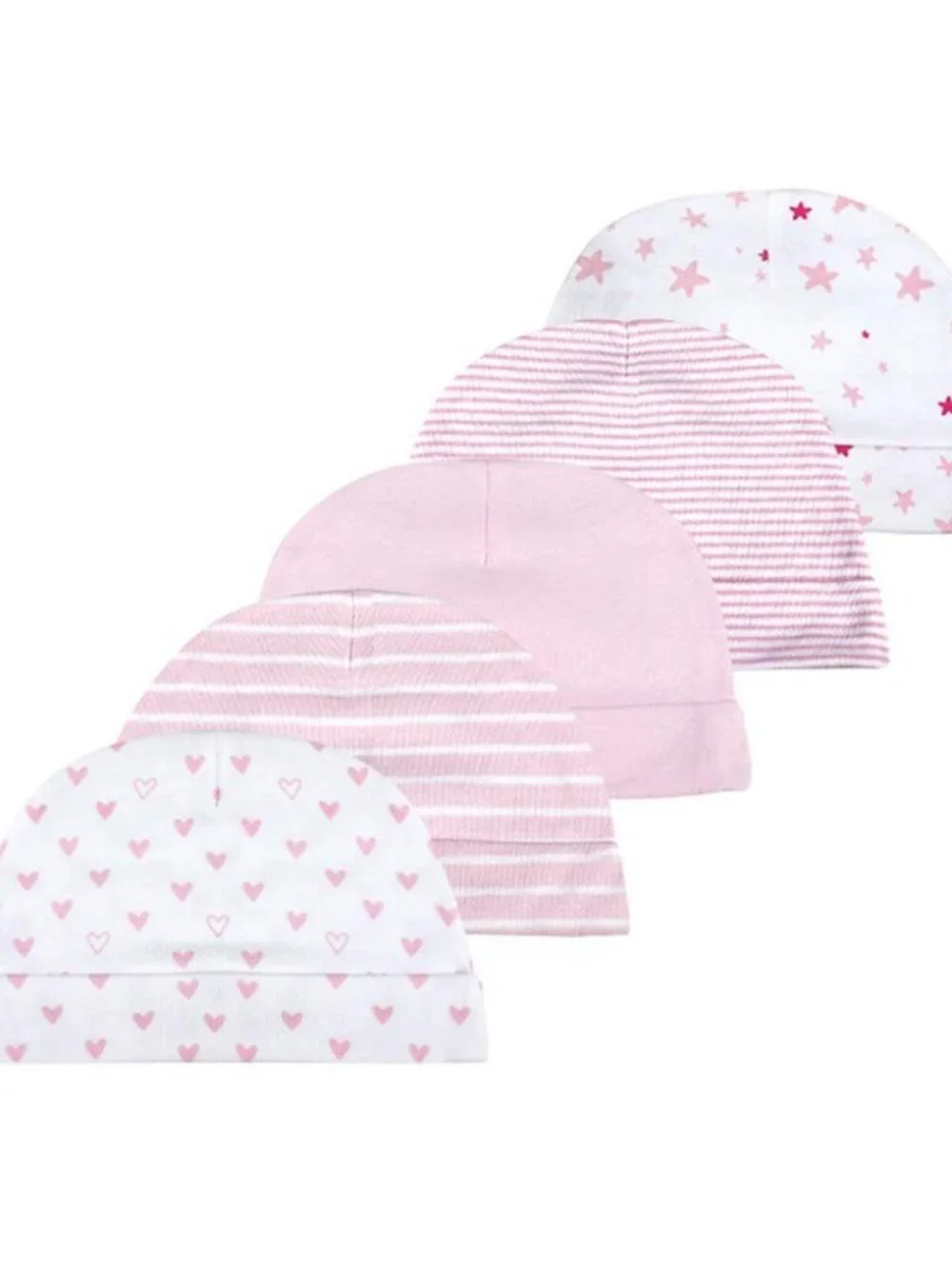 Baby Bodysuit Set Pink 3 Months 20-Piece Bodysuits Pants Hats Mittens